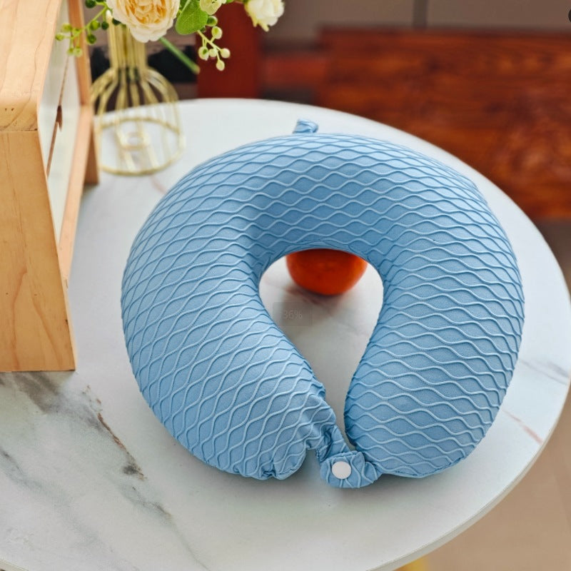 Women ergonomic neck support pillow with breathable diamond structure Kalsten