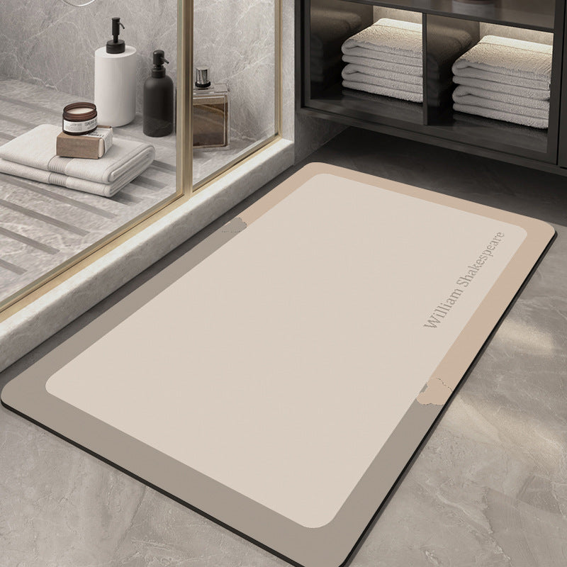 Decorative Bathroom Mat Kalsten