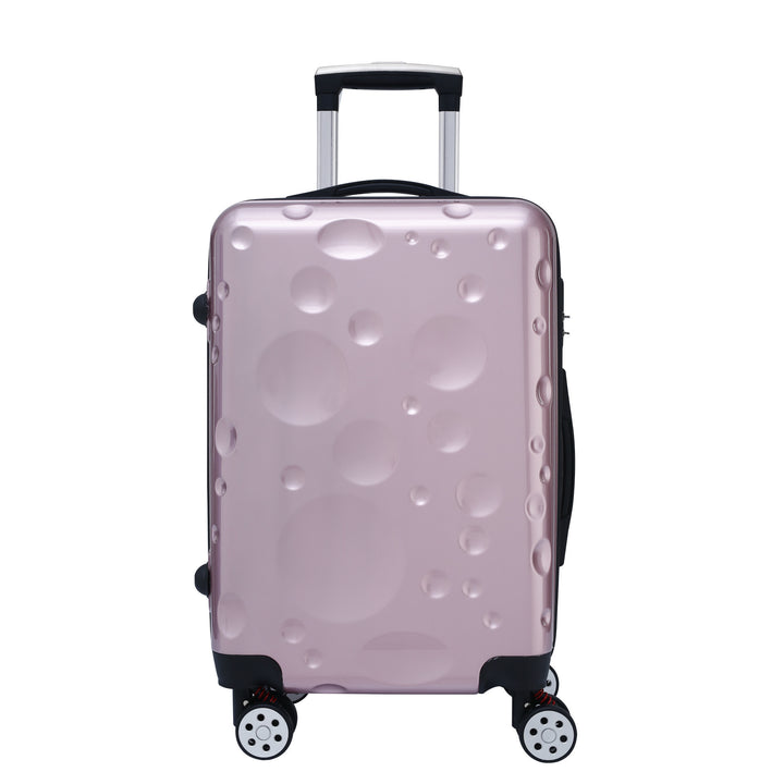 Unisex Modern Bubble-Pattern Hard Shell Spinner Suitcase Kalsten