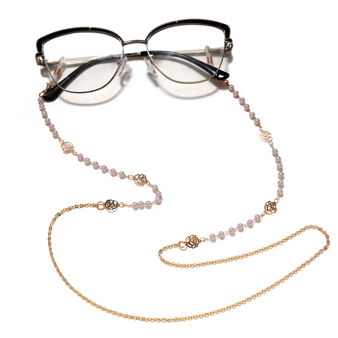 Trendy Geometric Eyewear Chain Kalsten
