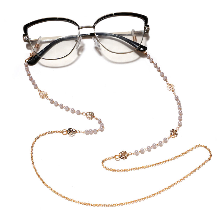 Trendy Geometric Eyewear Chain Kalsten