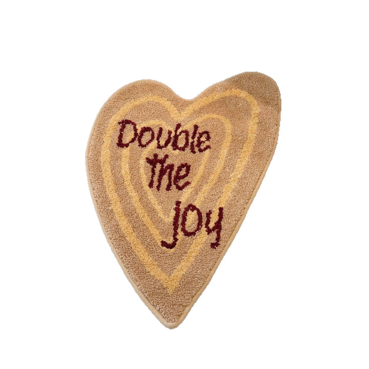 Heart-Shaped Cozy Bath Rug Kalsten