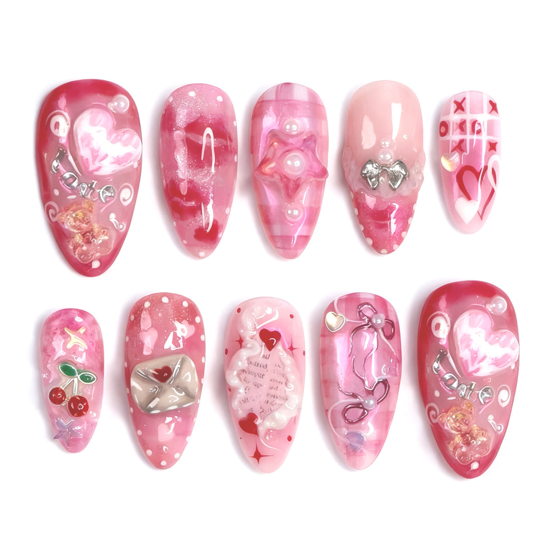 Artificial Nail Art Nails Kalsten