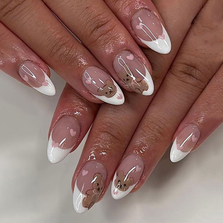 Themed Cartoon Press-On Nail Set
