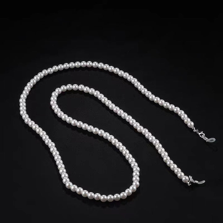 Elegant Long Pearl Eyewear Chain Kalsten