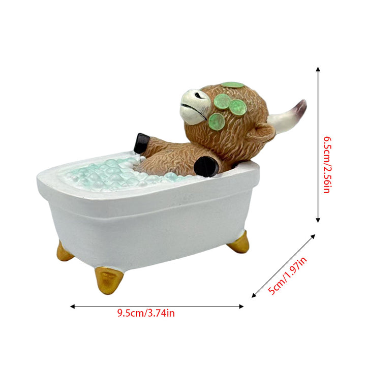 Duck figure in stylish relaxation bath Kalsten