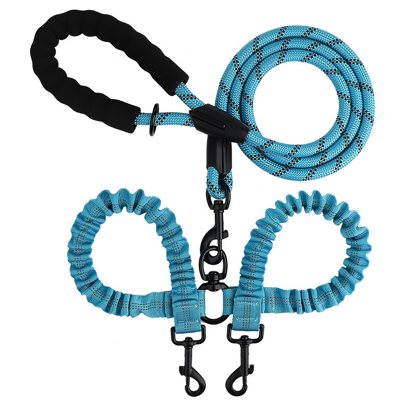Bungee Training Dog Leash with Dual Handle
