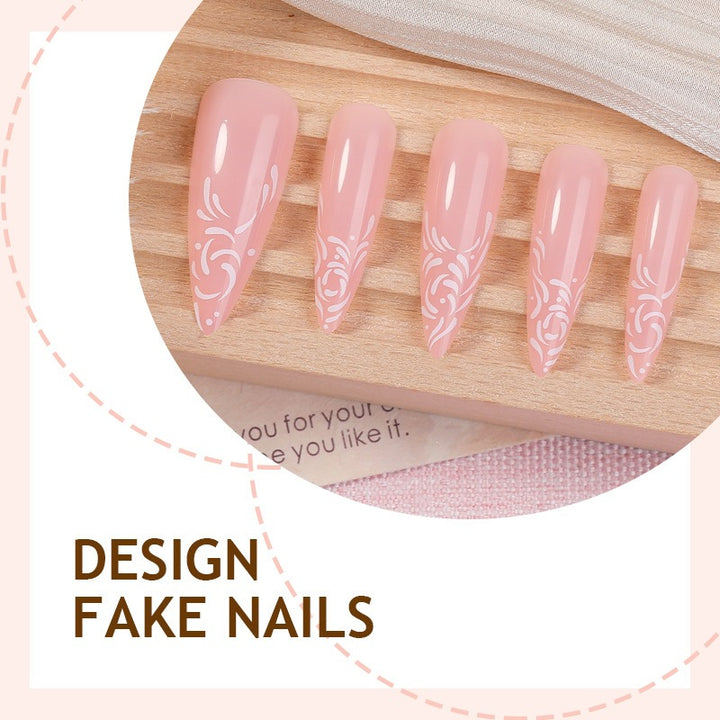Nail art set with elegant designer patterns Kalsten