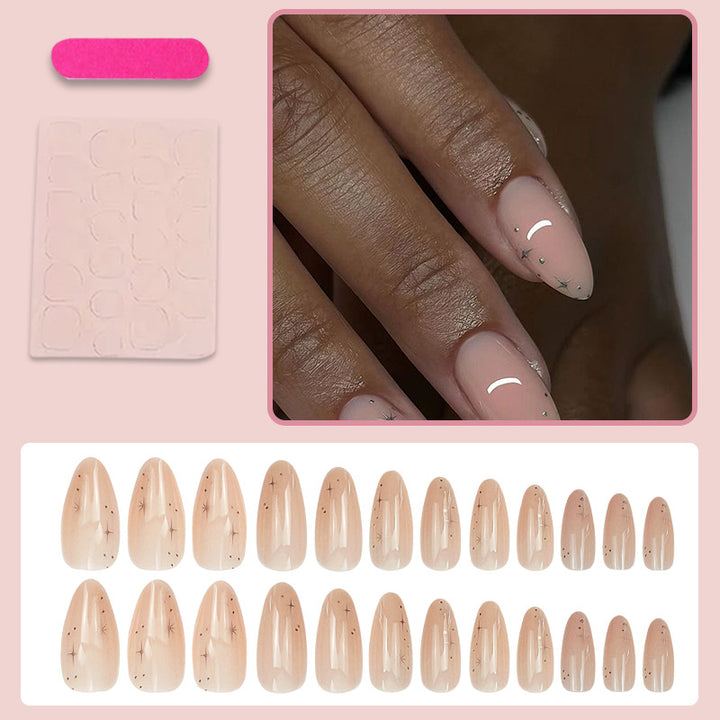 Artificial Nail Set with Glamorous Accents Kalsten