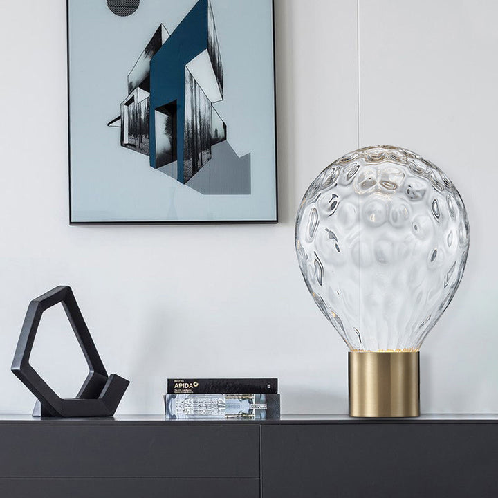 Artistic Glass Table Lamp