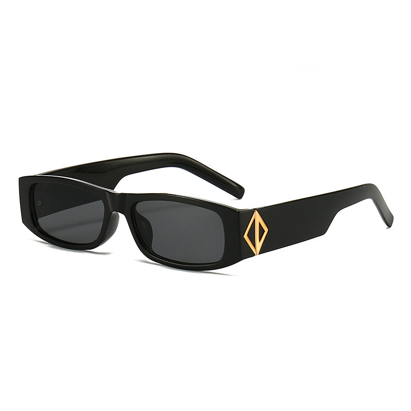 Avant-Garde Rectangle Frame Sunglasses