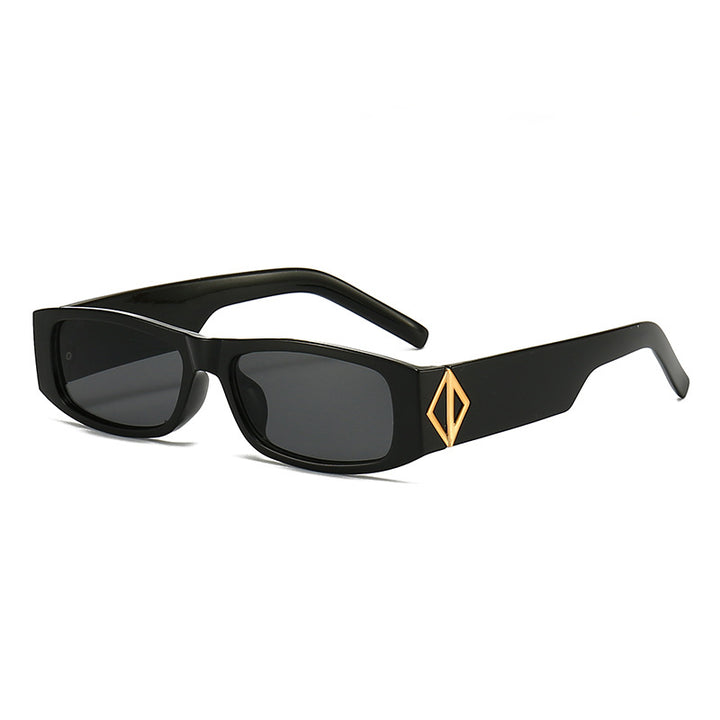 Avant-Garde Rectangle Frame Sunglasses