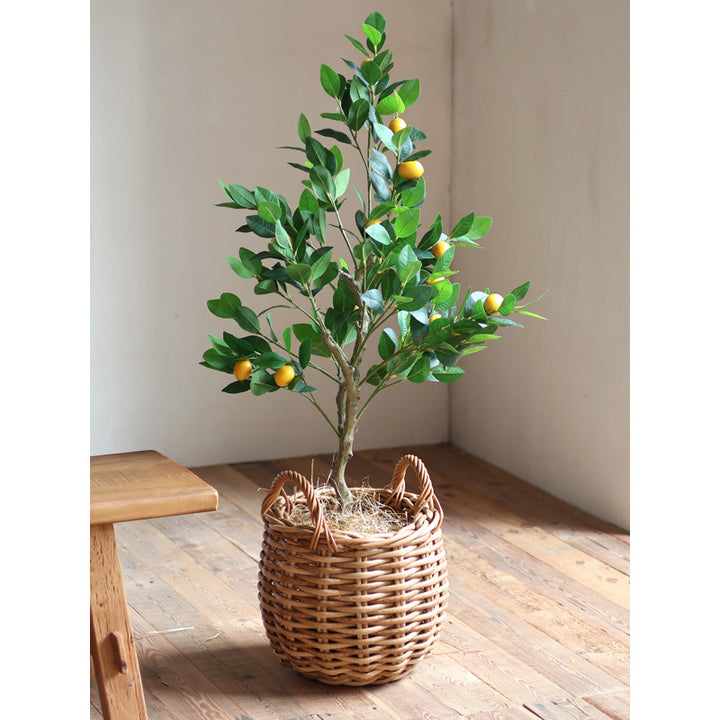 Handwoven basket with practical handles Kalsten