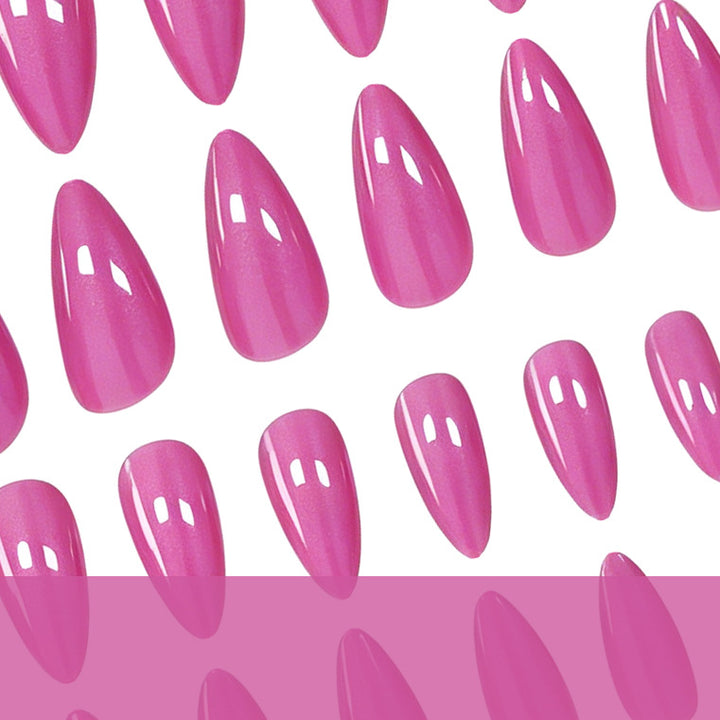 Glossy Stiletto Nail Enhancements Kalsten