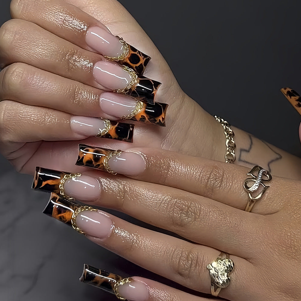Elegant Long Acrylic Nail Extensions Kalsten