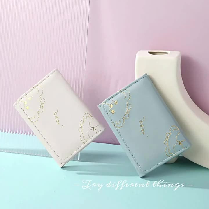 Cute Bear-Themed Cardholder Kalsten