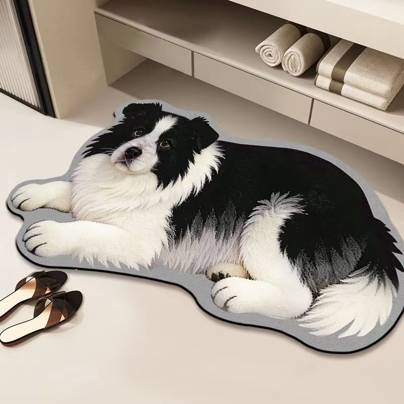 Cozy Cat-Shaped Bath Mat