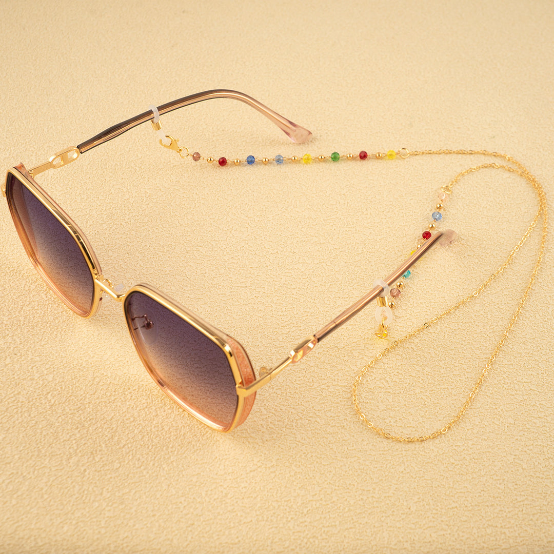 Colorful Crystal Decorative Eyewear Chain Kalsten