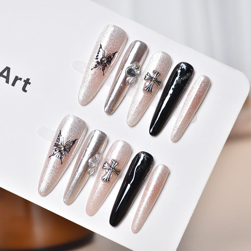 Glamorous 3D Nail Art Extensions Kalsten