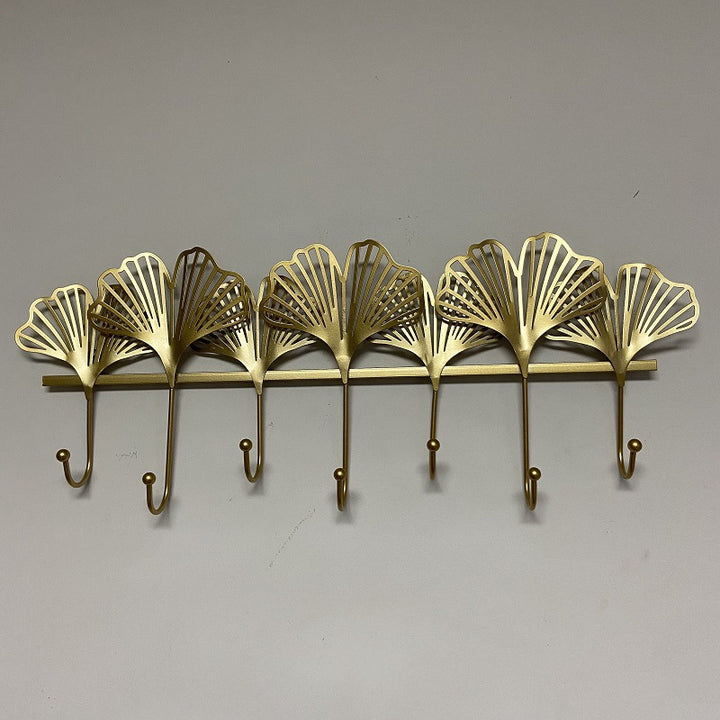 Decorative Leaf Wall Hook Rack Kalsten