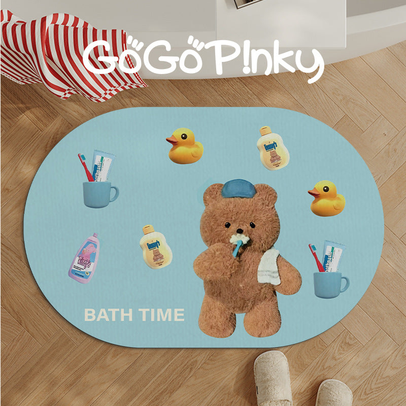 Fun Bath Time Area Rug