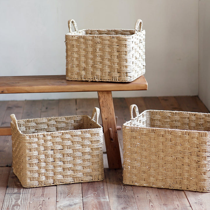 Handwoven storage basket Kalsten