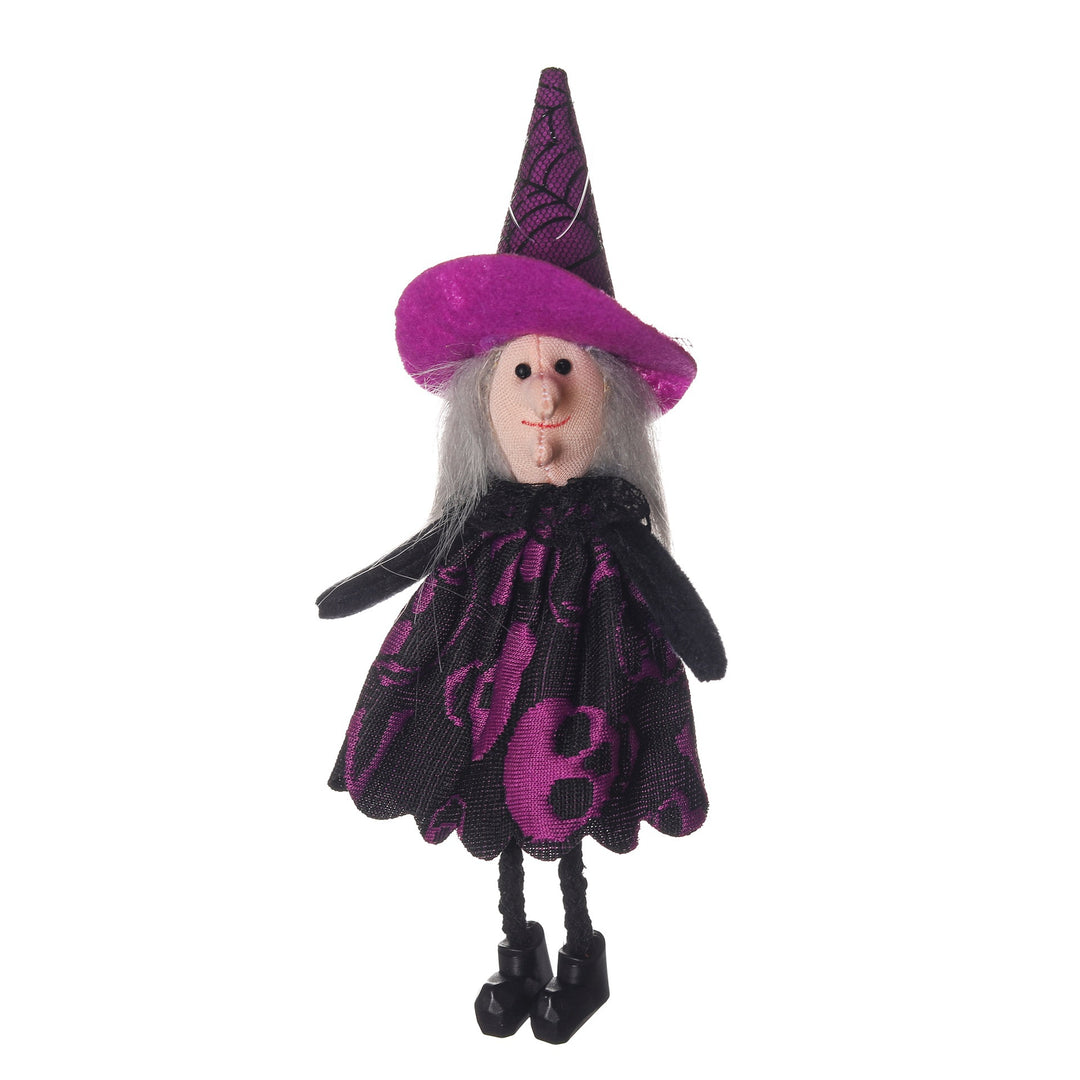 Decorative Halloween Cat with Witch Hat