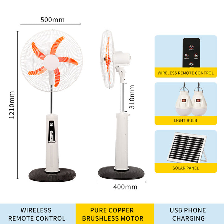 Ladies Solar-powered Ventilation Device Kalsten