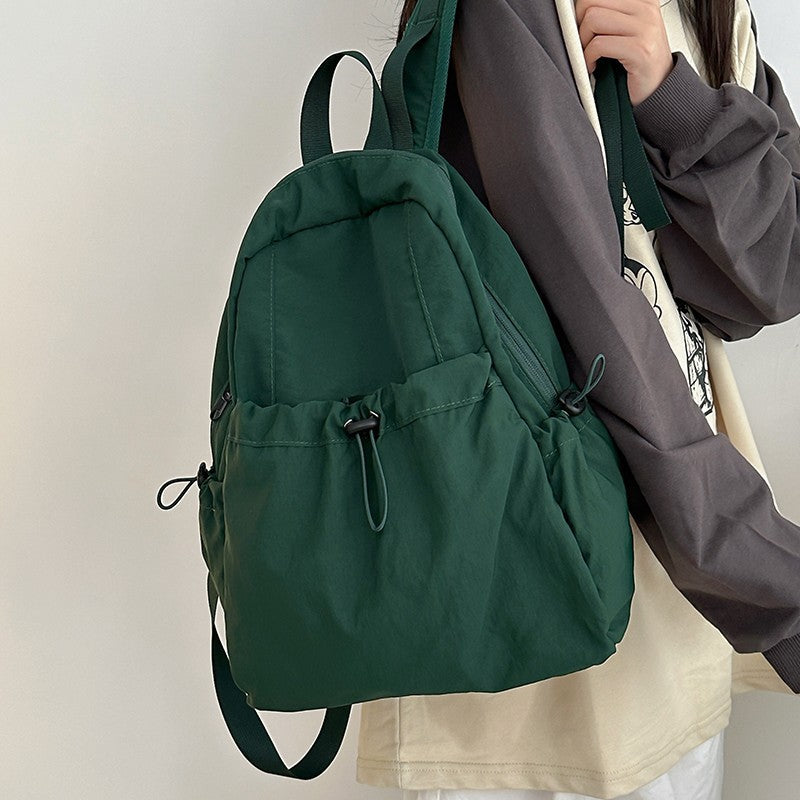 Leisure backpack with innovative drawstring and comfortable carrying system Kalsten