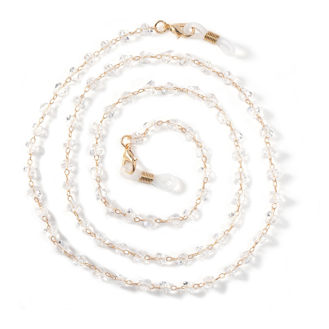 Chic Gemstone-Style Eyewear Chain Kalsten