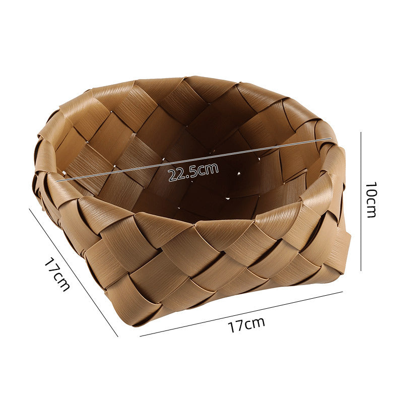 Handwoven Decorative Woven Serving Bowl Kalsten