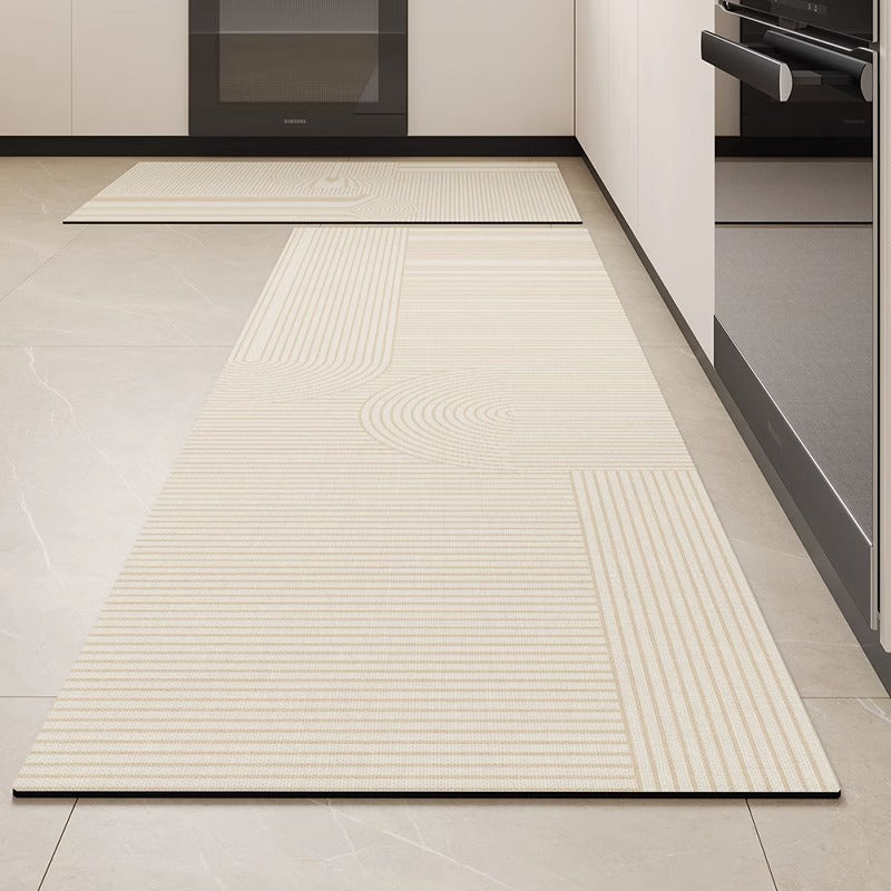 Abstract Line Art Non-Slip Kitchen Mat Kalsten