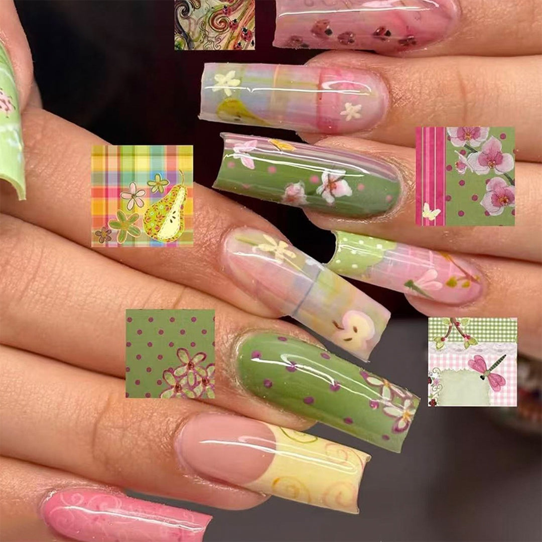 Modern Acrylic Nail Set Kalsten