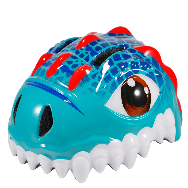 Kids' Fun Dinosaur-Themed Safety Helmet Kalsten