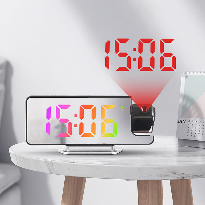 Projection alarm clock with multifunctional LED display Kalsten