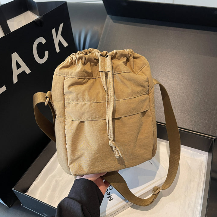 Casual Drawstring Bucket Bag Kalsten