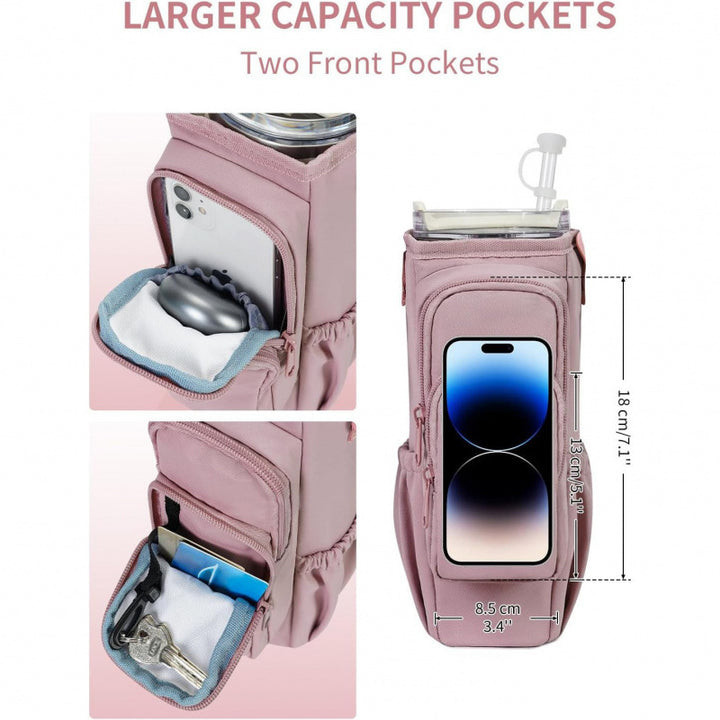 Practical Smartphone Shoulder Bag with Insulated Compartments Kalsten