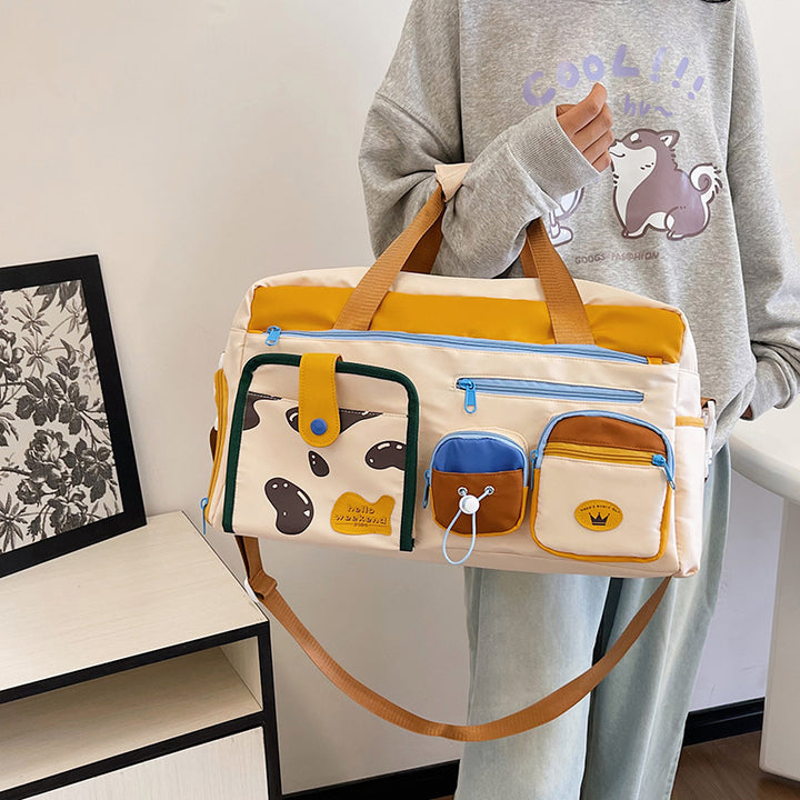 Playful Pet-Themed Travel Duffle Bag Kalsten