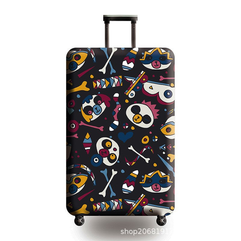 Unisex Hard Shell Suitcase with Playful Animal Motif Kalsten