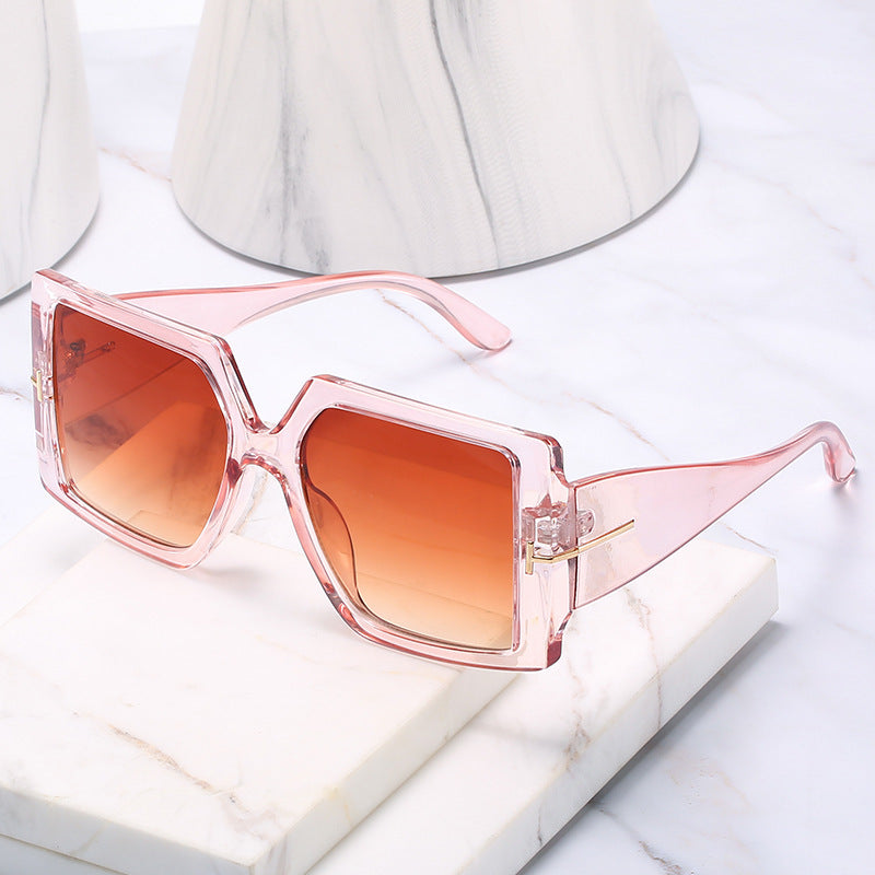 Oversized Geometric Shield Sunglasses Kalsten