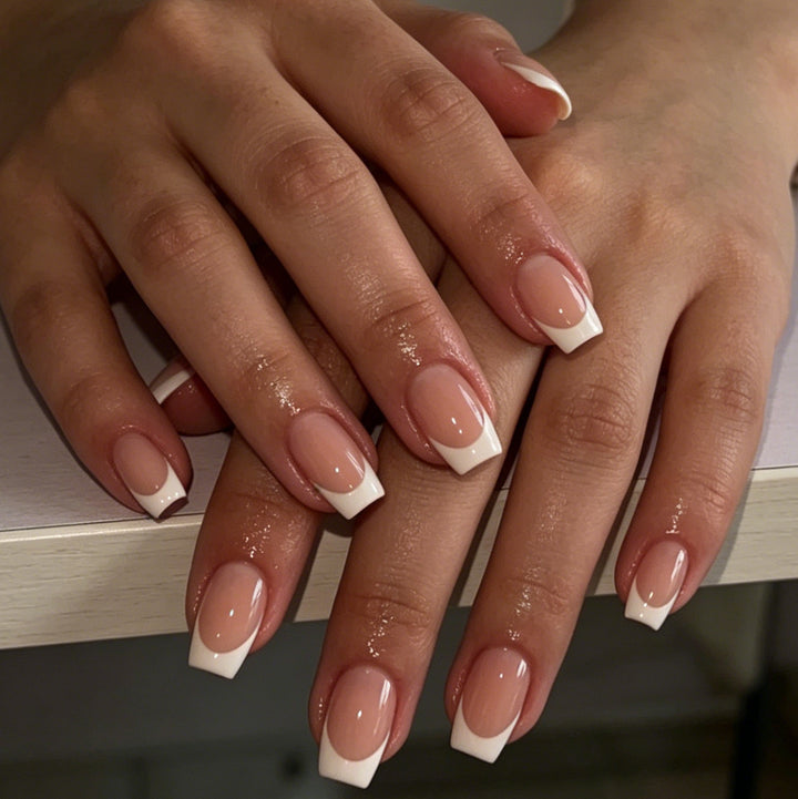 French Tip Acrylic Nail Extensions Kalsten 1789915328
