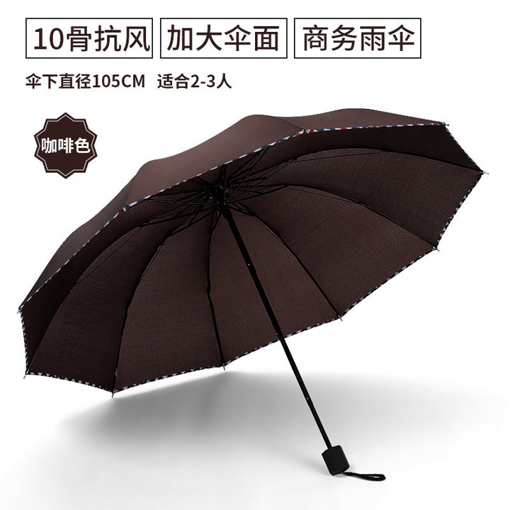 Women Large Area Umbrella with Reinforced Frame Kalsten