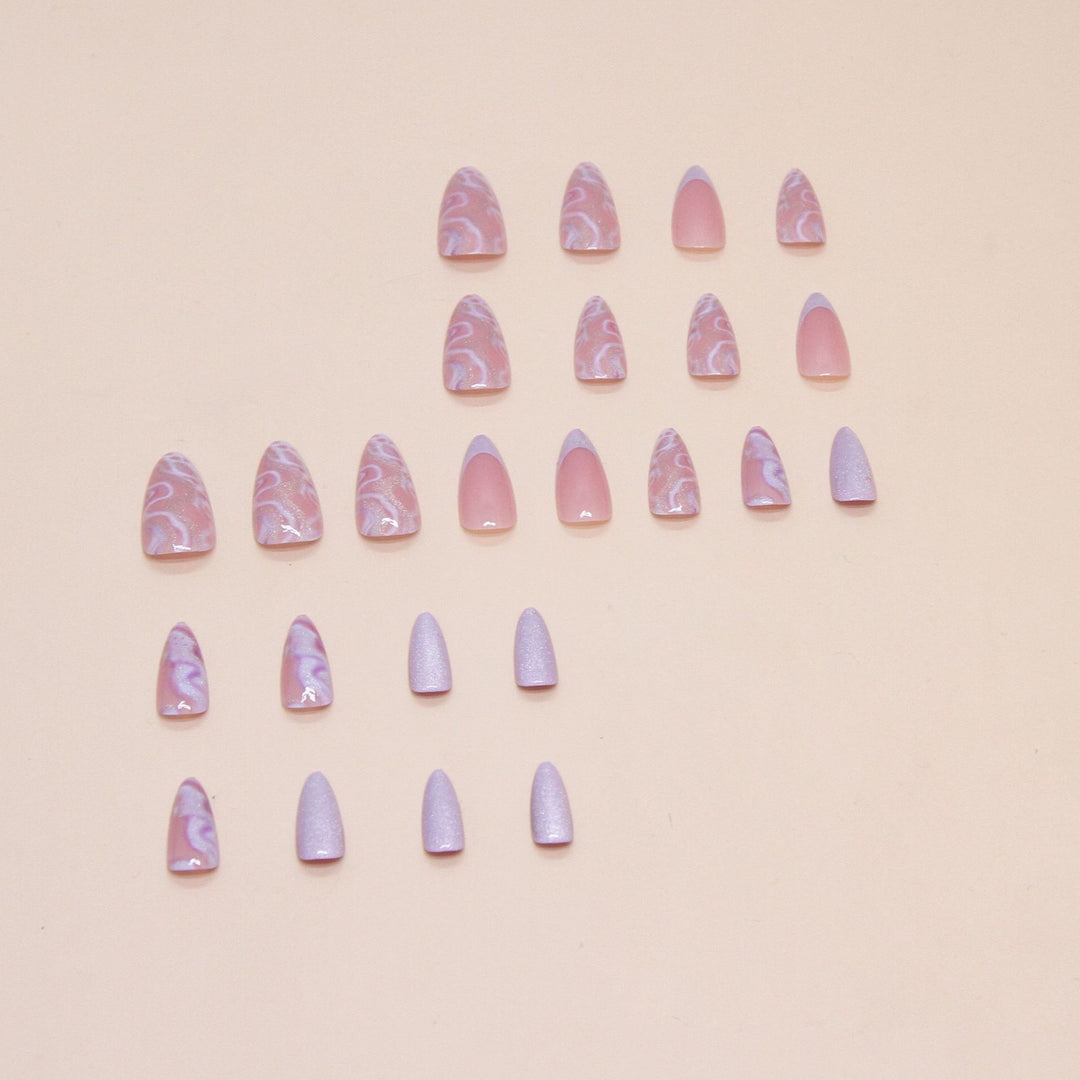 Artistic Swirl Nail Tip Set Kalsten