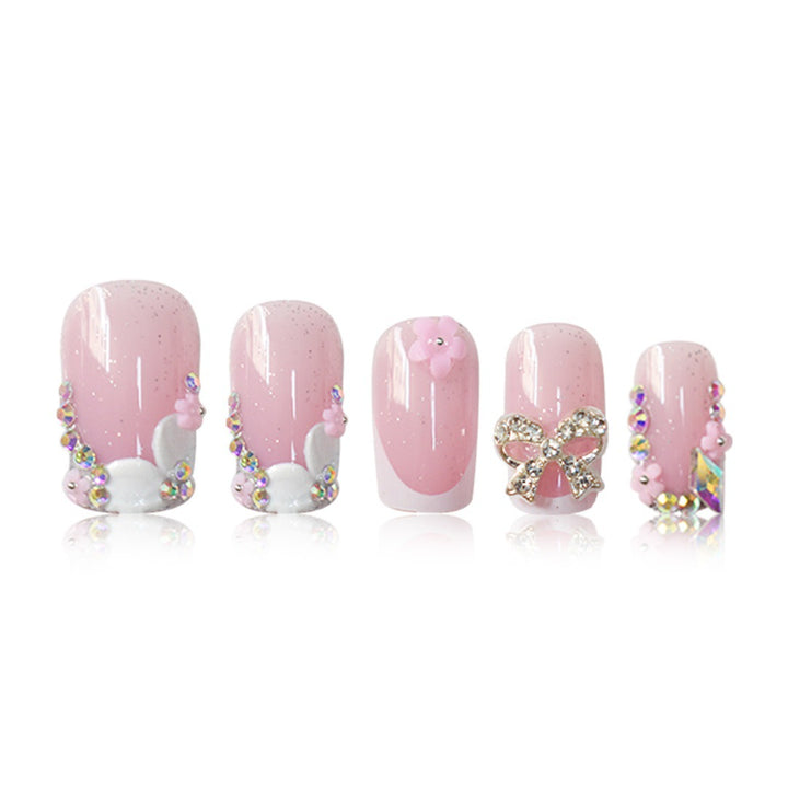 Floral Accent Nail Art Extensions Kalsten