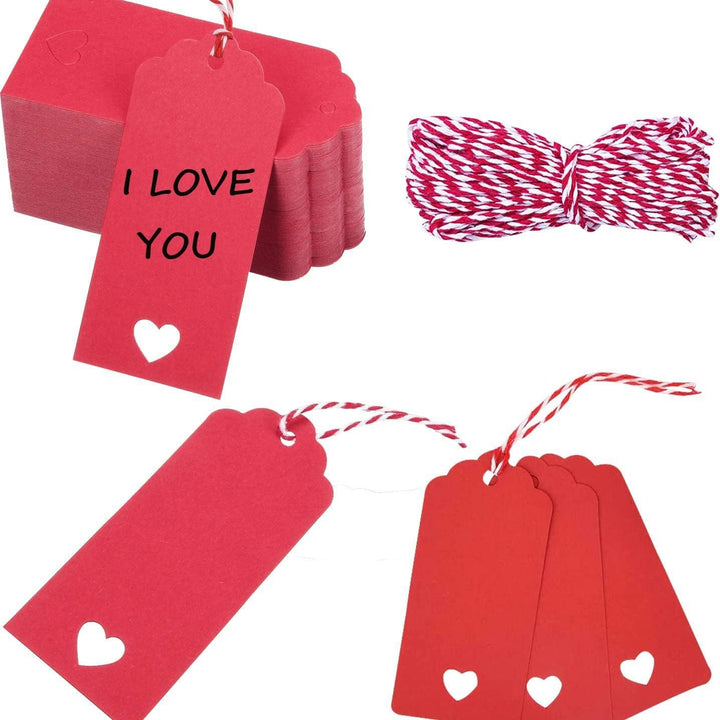 Heart-Shaped Gift Tags Kalsten