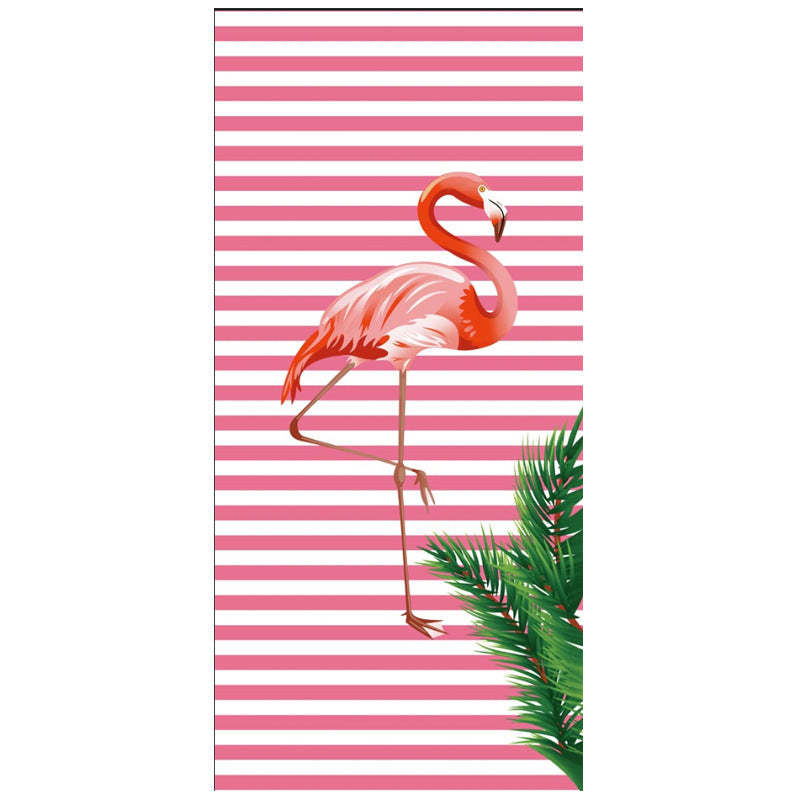 WoTropical Flamingo Beach Towel Kalsten
