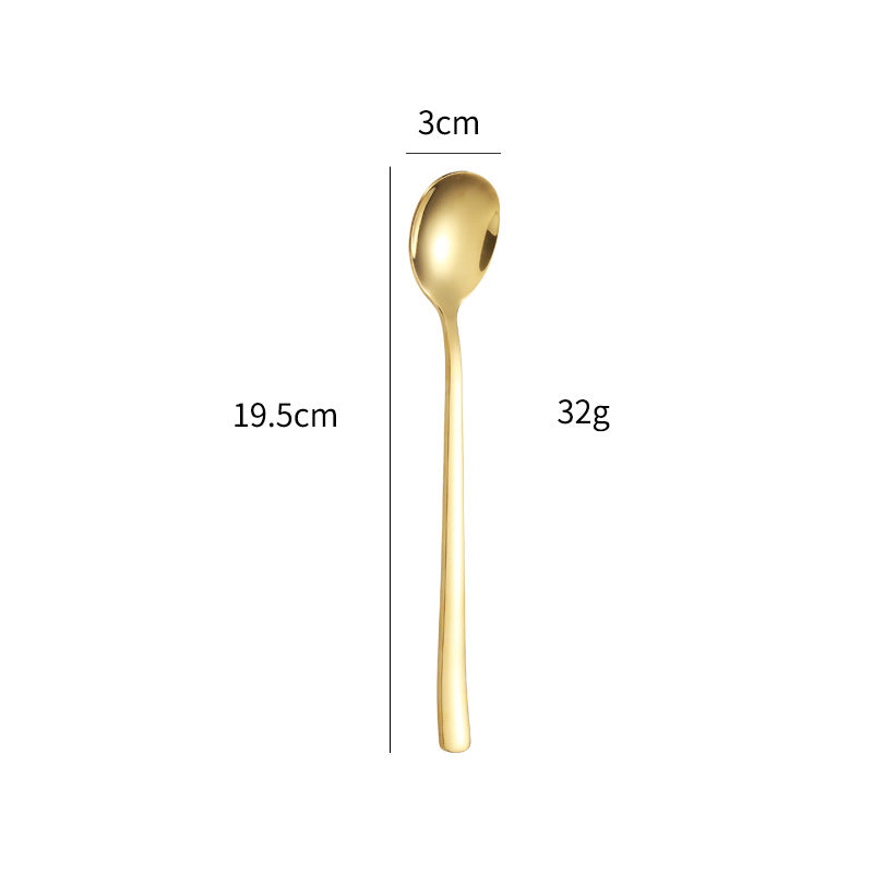 More elegant and ergonomic dessert spoon made of high-quality stainless steel Kalsten