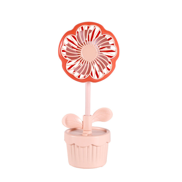 Ladies Table Fan in Flower Design Kalsten