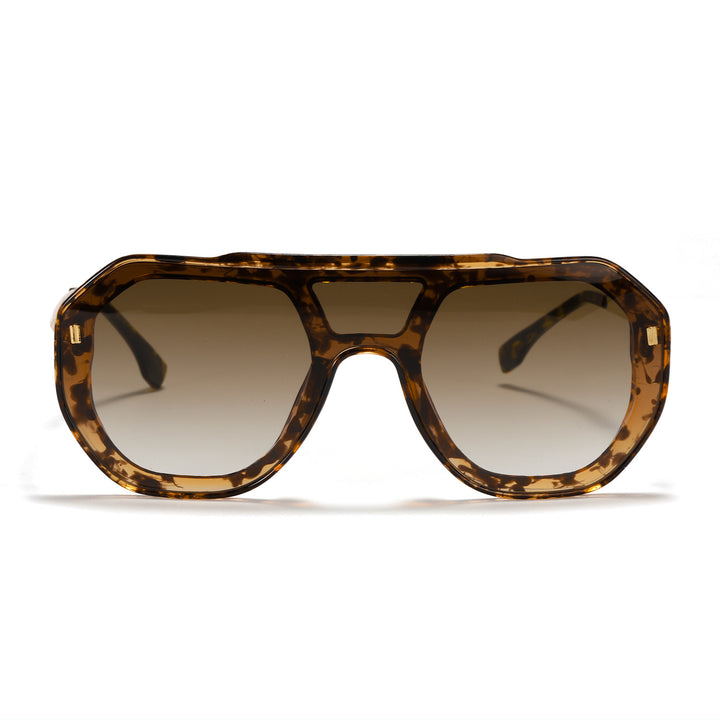 Women oversized geometric sunglasses with elegant frame Kalsten