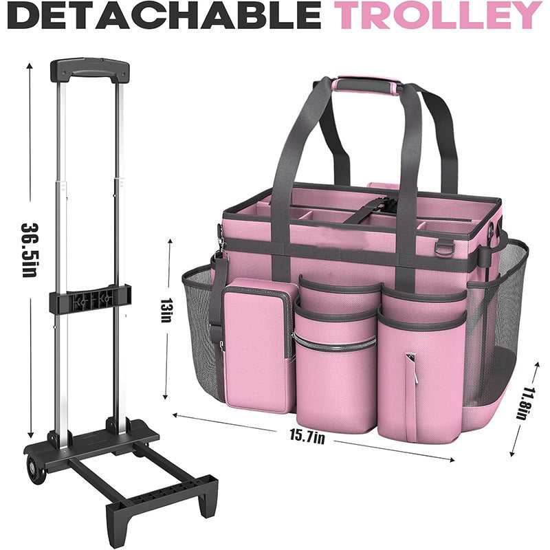 Practical Rolling Bag for Cleaning and Organization Kalsten